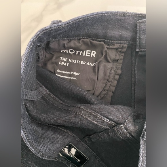 Mother Denim Hustler Ankle Fray Sz 27 $238 - Picture 10 of 11